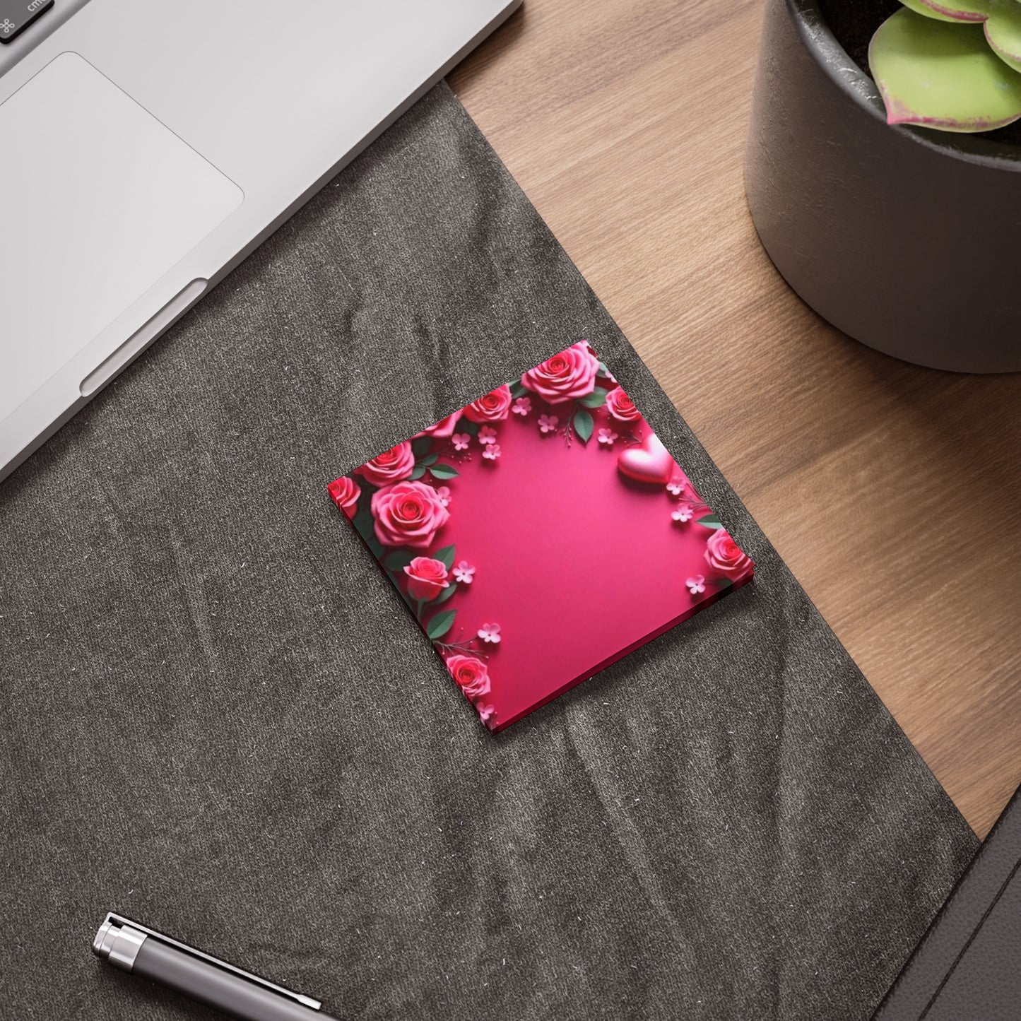 Valentine's Day Pink roses Post-it® Note Pads