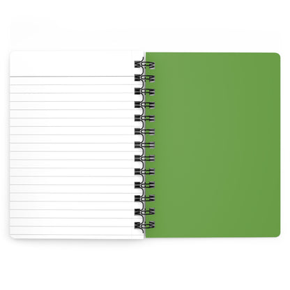 Elegant Spiral Bound Journal | Green Marble Design | Perfect for Journaling, Note-Taking, Gift for Writers, Students, Holidays