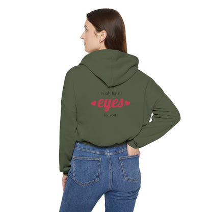Naughty Girl Valentine's Day Clinched Hoodie