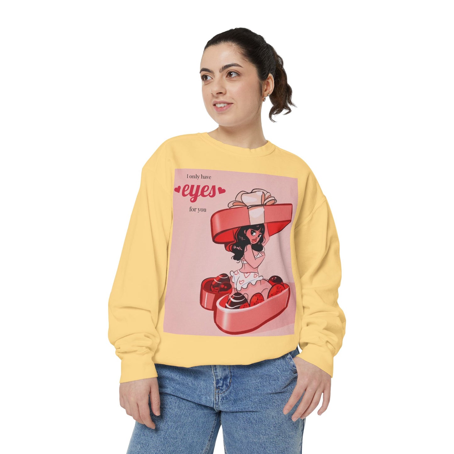 Naughty Girl Valentine's Day Sweatshirt