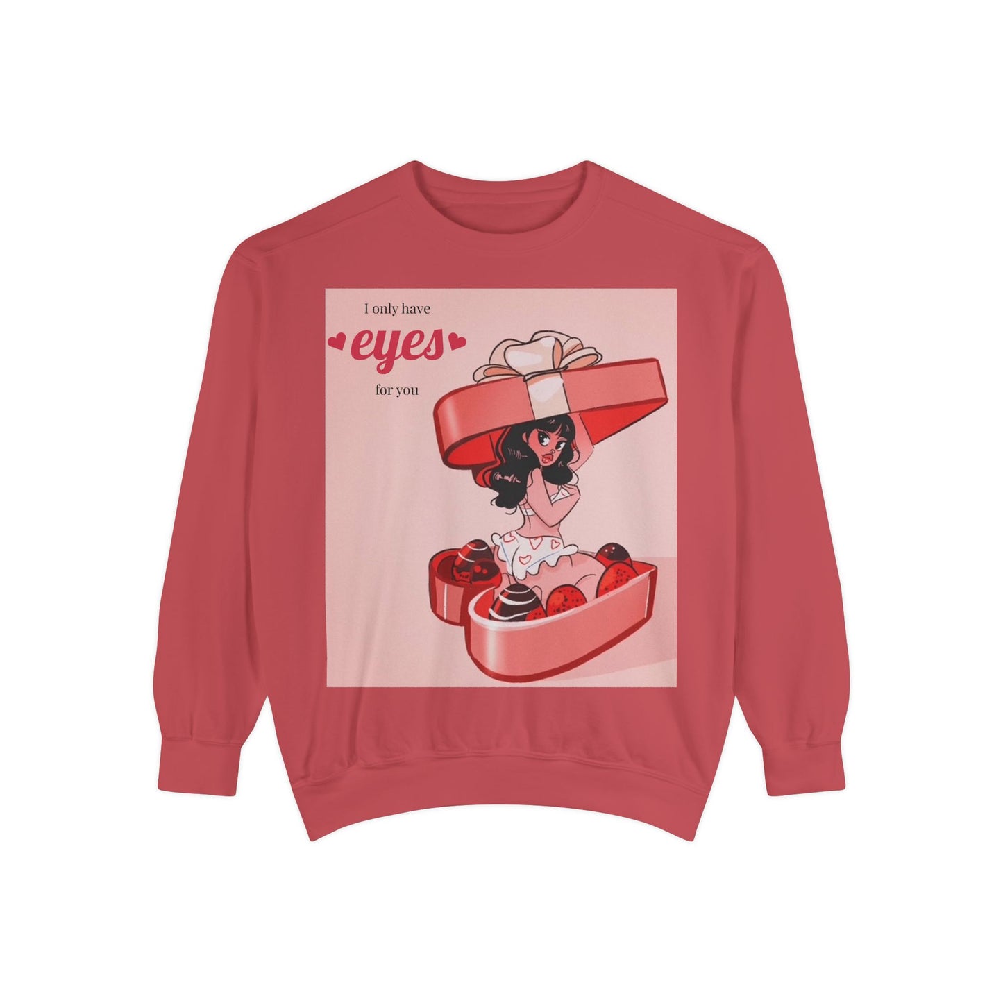 Naughty Girl Valentine's Day Sweatshirt