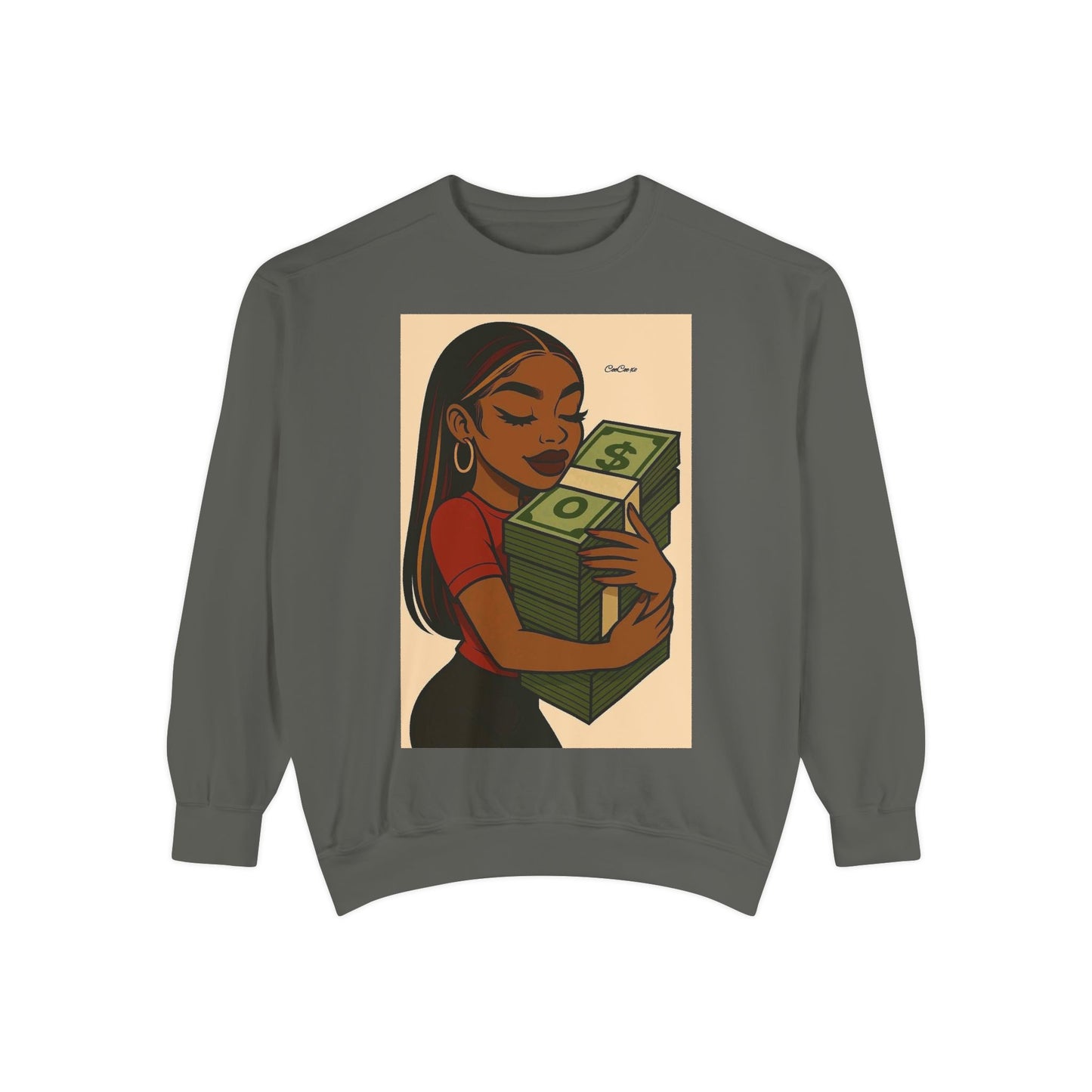 Unisex Garment-Dyed Sweatshirt