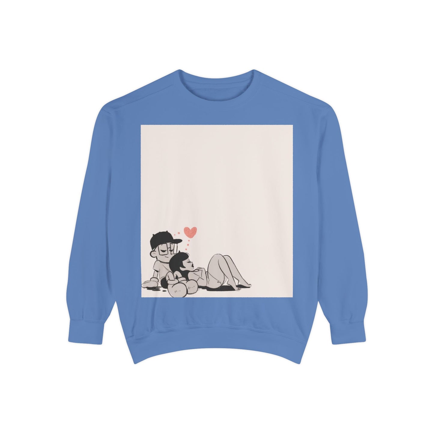 "Can We Talk For A Minute?.." ~ Unisex Garment-Dyed Sweatshirt