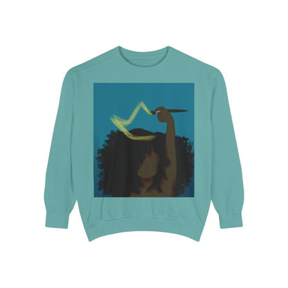 Empowered Goddess Sweatshirt, Cozy Fashion, Gift for Her, Inspirational Apparel, Self-Love, Everyday Wear, Festival Gear