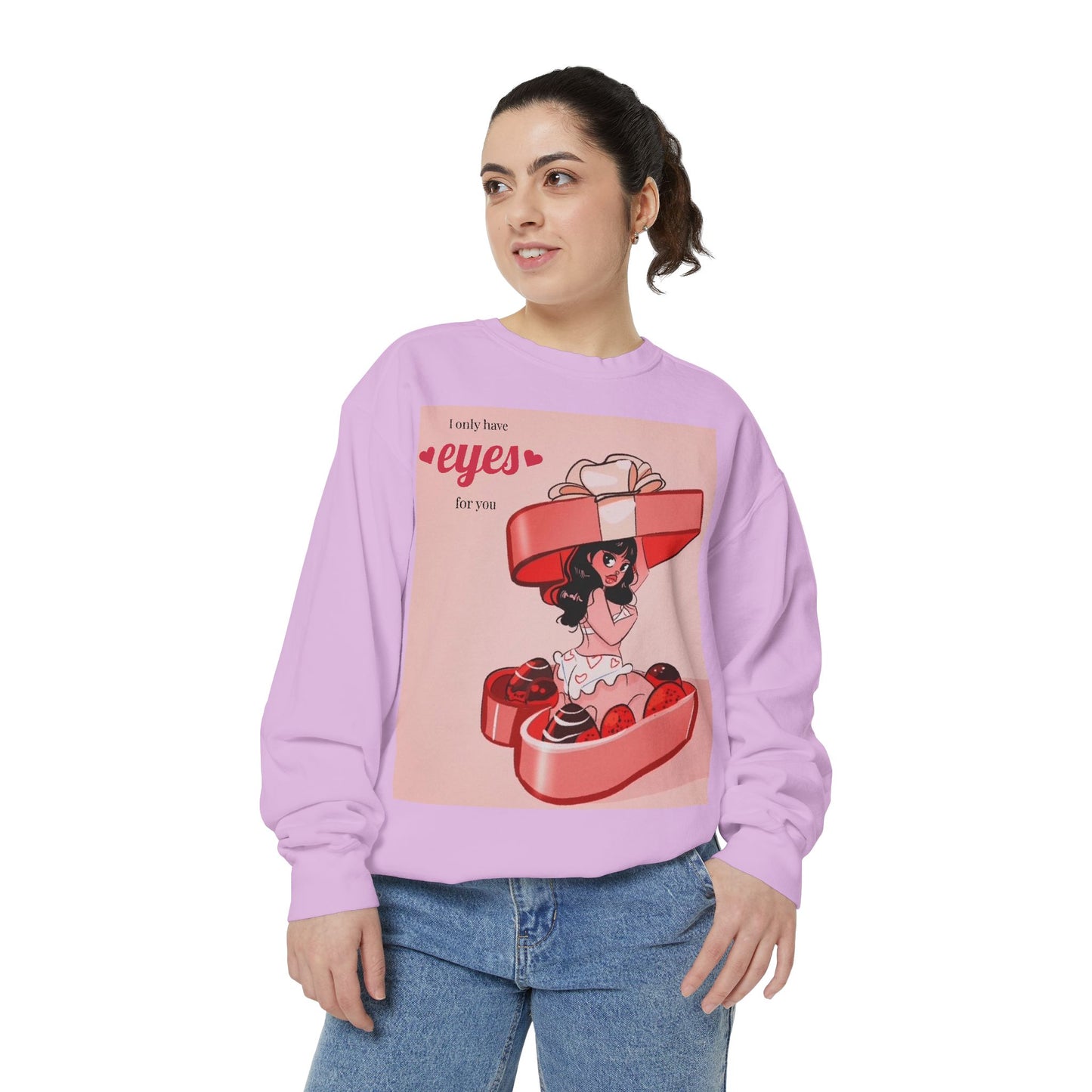 Naughty Girl Valentine's Day Sweatshirt