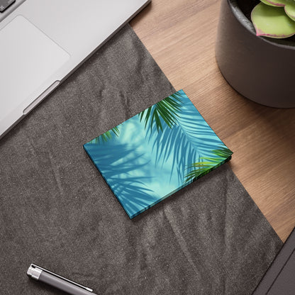 Tropical Palm Leaf Post-it® Note Pads | Summer Office Supplies, Cute Study Accessories, Gift for Students and Teachers, Planner Stickies