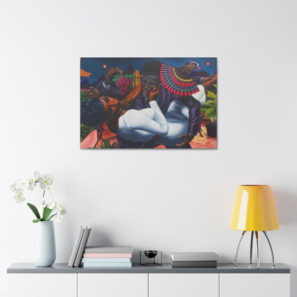 "Let Me Take Care Of You" Canvas Wall Art