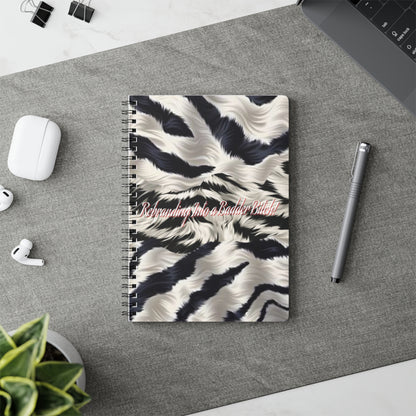 Motivating Journal Notebook, A5 "Rebranding Into A Badder Bitch!"