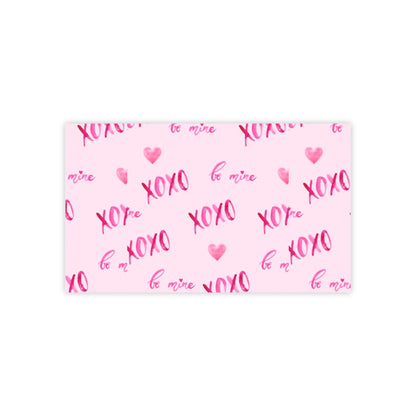 Post-it® Note Pads, xoxo pink design, Sticky Notes, Love Notes, Office Supplies, Stationery, Valentines Day Gift