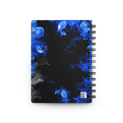 Mystical Blue Spiral Bound Journal | Ideal for Writing, Journaling, Sketching, Gifts for Students, Travel Diary, Creative Writing