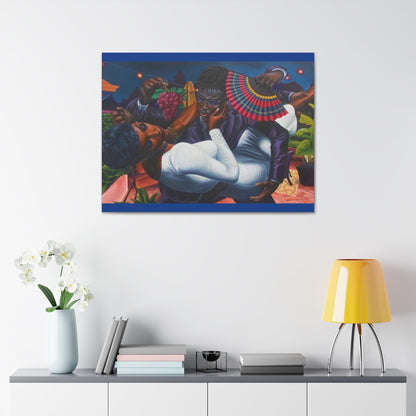 "Let Me Take Care Of You" Canvas Wall Art