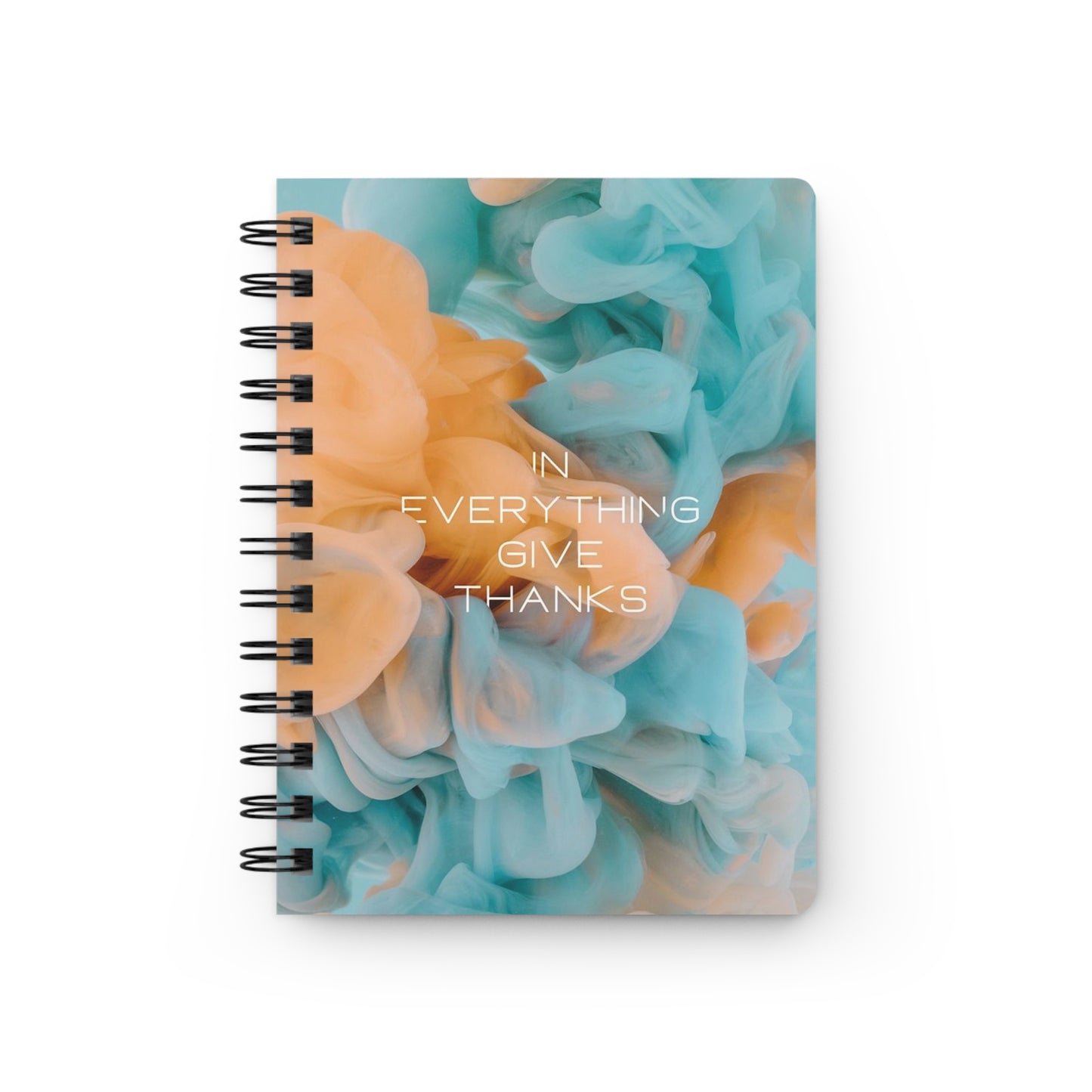 Inspirational Spiral Bound Journal, Motivational Notebook, Gratitude Journal, Eco-Friendly Writing Pad, Mindfulness Gift