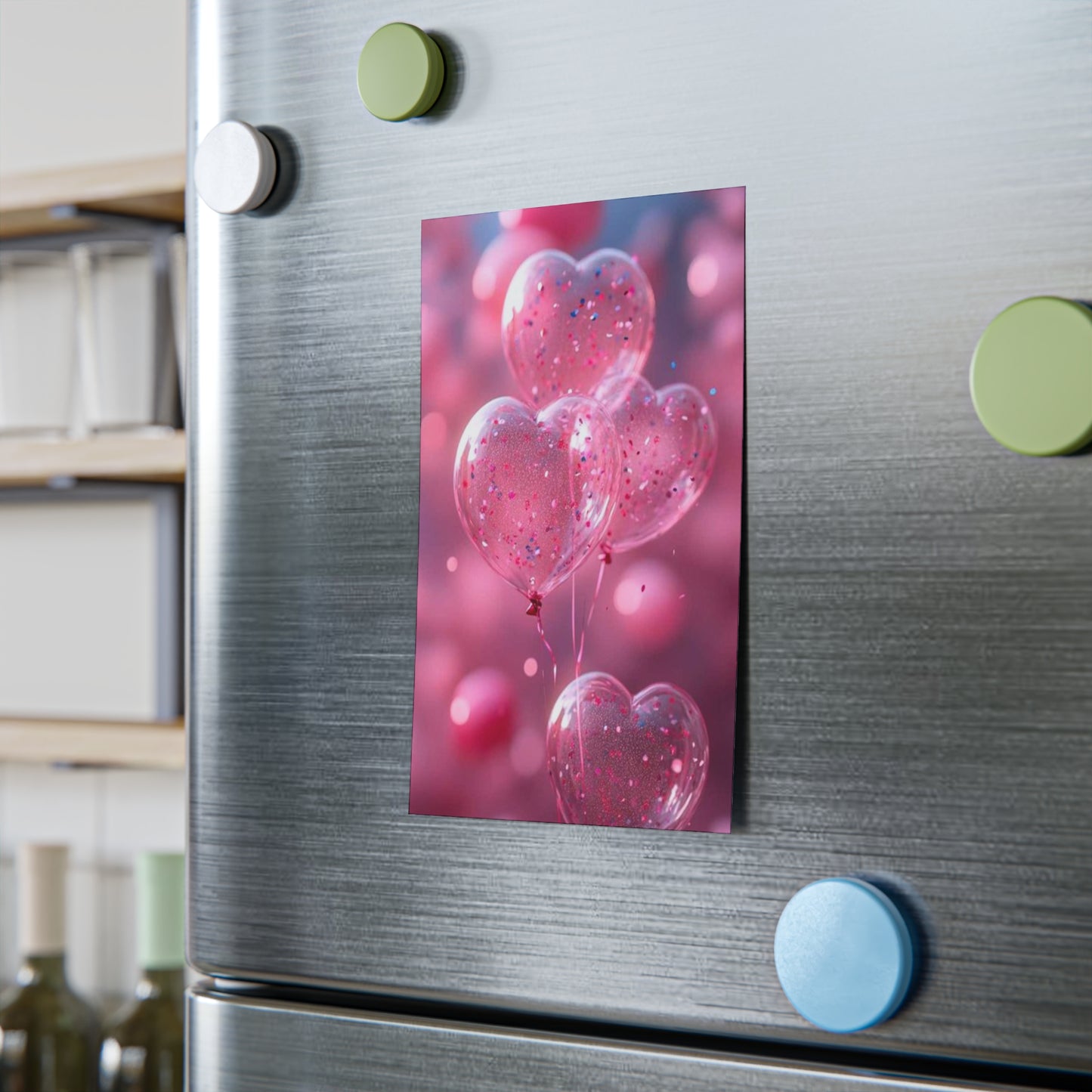 Post-it® Note Pads, pink heart shape design, Sticky Notes, Stationery, Office Supplies, Cute Desk Accessories, Reminder Cards