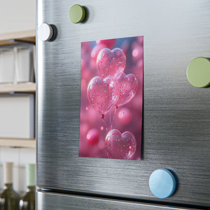 Post-it® Note Pads, pink heart shape design, Sticky Notes, Stationery, Office Supplies, Cute Desk Accessories, Reminder Cards