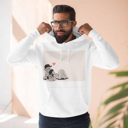 "Can We Talk For a Minute?..~ Three-Panel Fleece Hoodie