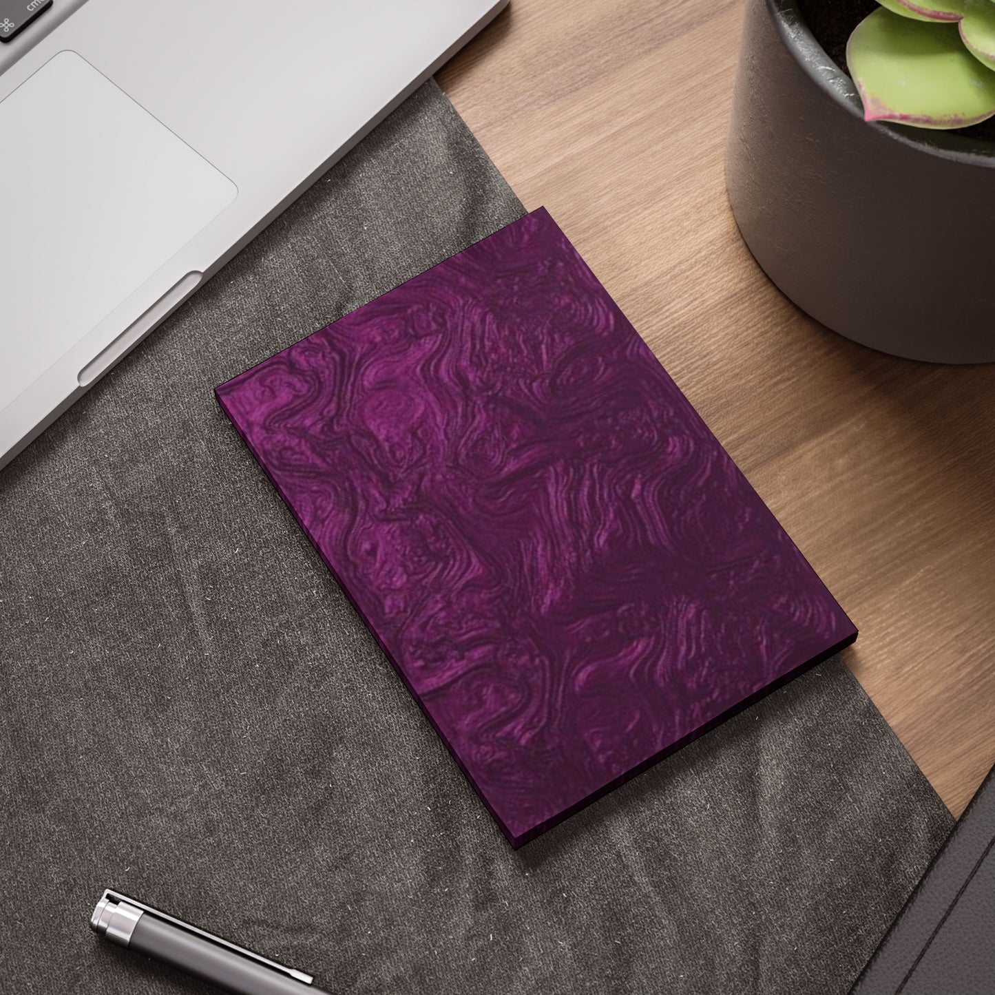 Purple Metallic Post-it® Note Pads