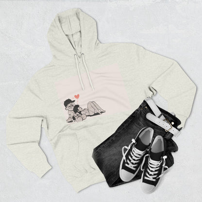 "Can We Talk For a Minute?..~ Three-Panel Fleece Hoodie