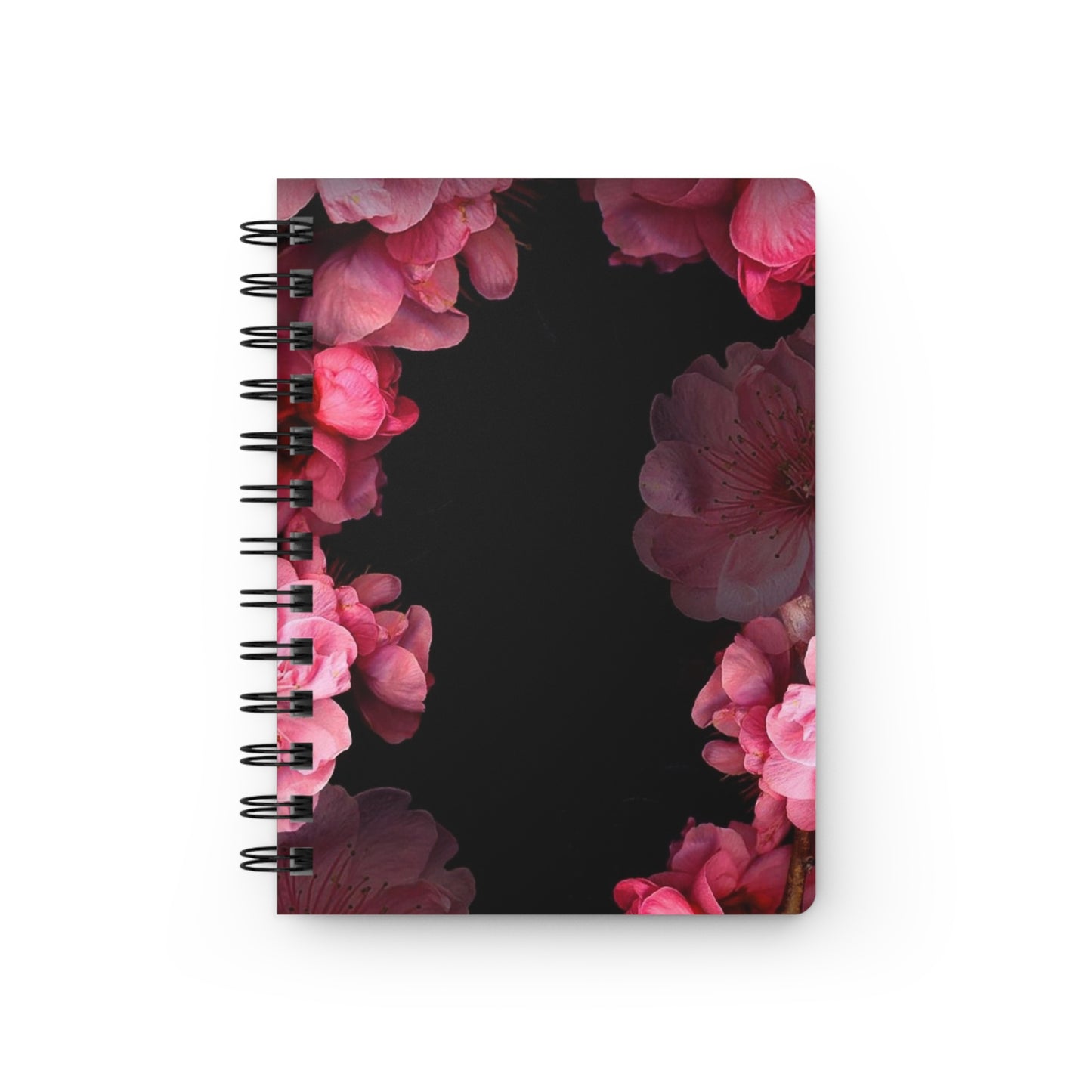 Floral Spiral Bound Journal, Elegant Writing Notebook for Garden Lovers, Perfect Gift for Mother's Day, Journaling, Nature Enthusiasts,