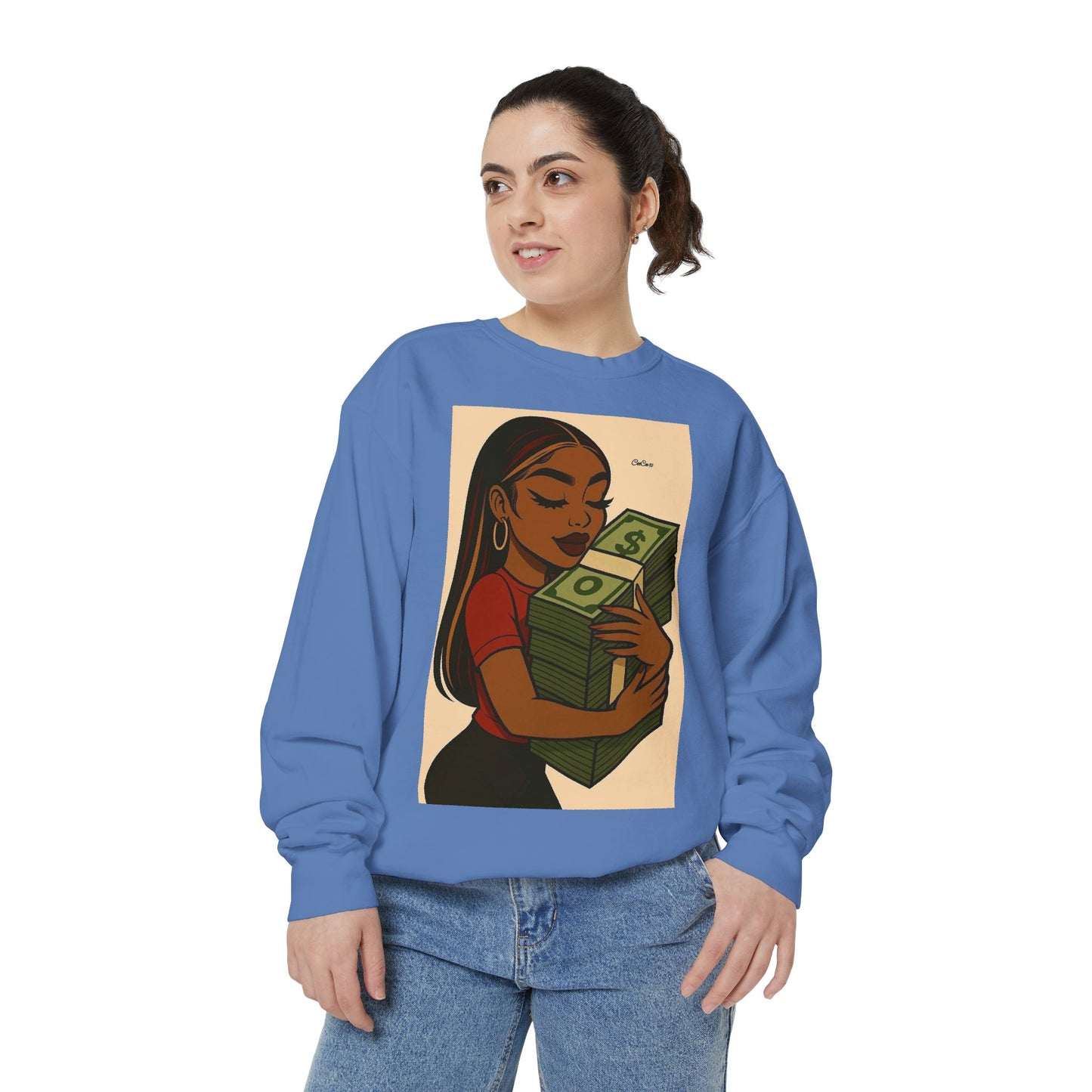 Unisex Garment-Dyed Sweatshirt