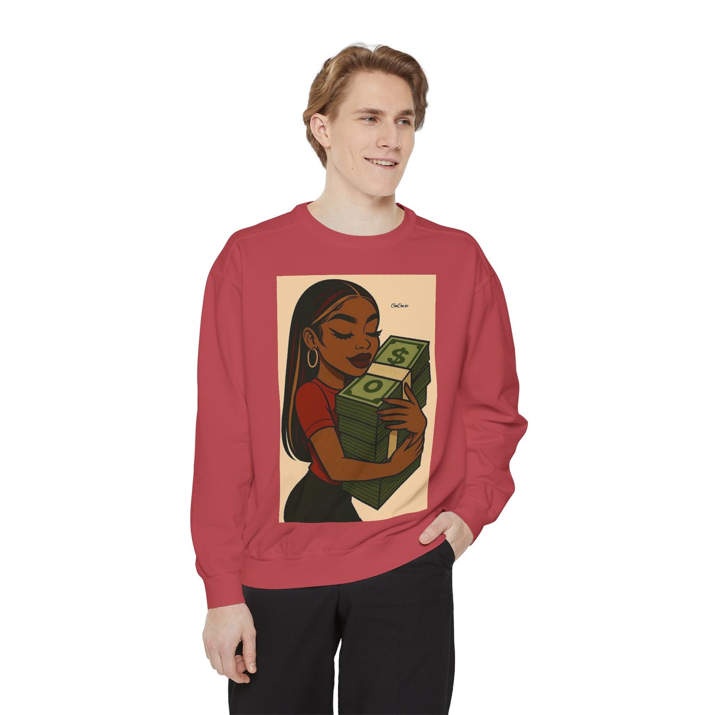 Unisex Garment-Dyed Sweatshirt