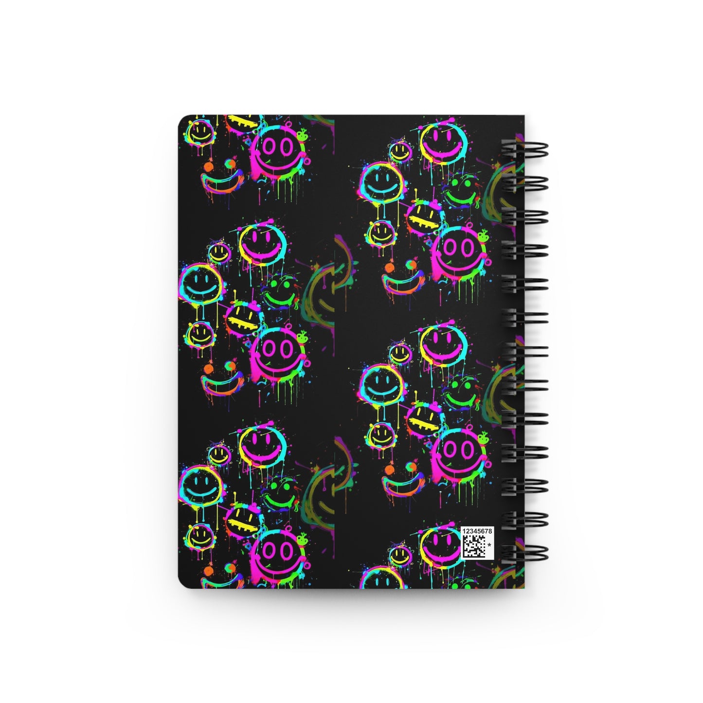 Vibrant Spiral Bound Journal, Colorful Notepad for Creative Minds, Artistic Planner, Unique Gifts for Artists, Journaling, Sketching