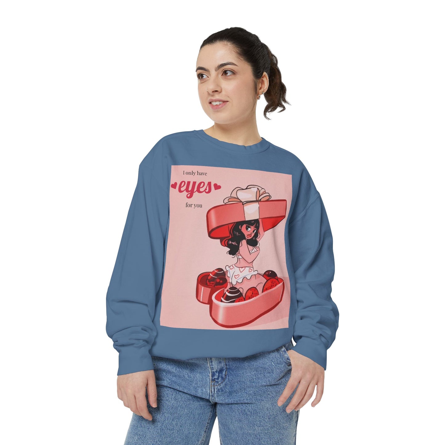 Naughty Girl Valentine's Day Sweatshirt