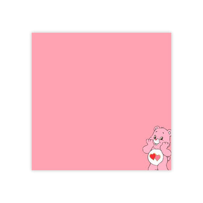 Pink Care bear Post-it® Note Pads