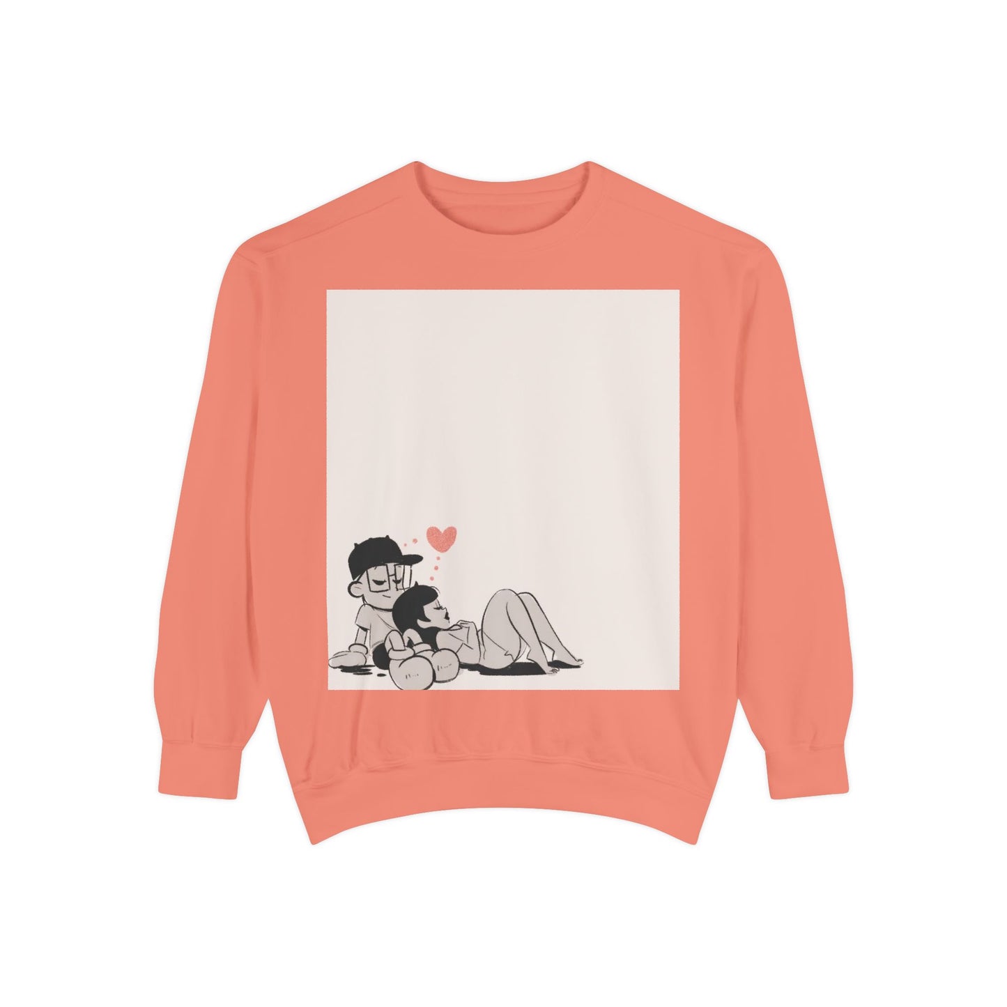 "Can We Talk For A Minute?.." ~ Unisex Garment-Dyed Sweatshirt