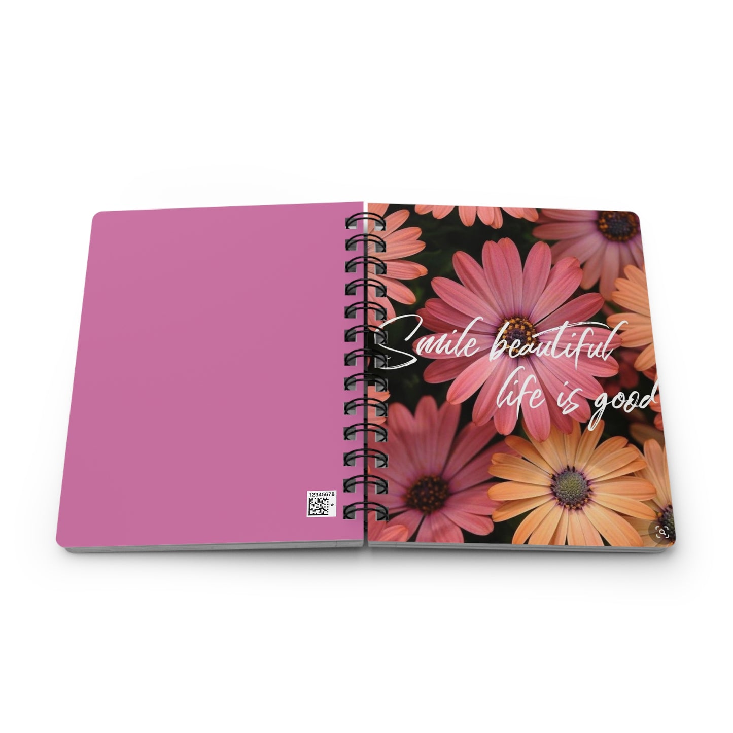 Inspirational Floral Journal, Perfect for Planning, Gratitude, Writing, Self-Reflection, or Gift for Her