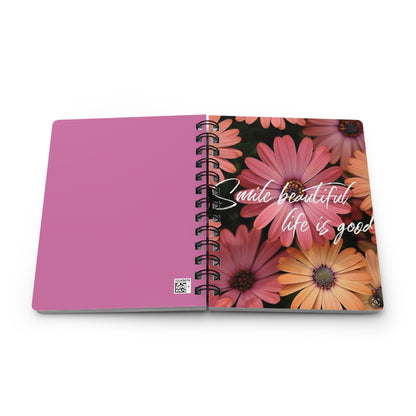 Inspirational Floral Journal, Perfect for Planning, Gratitude, Writing, Self-Reflection, or Gift for Her