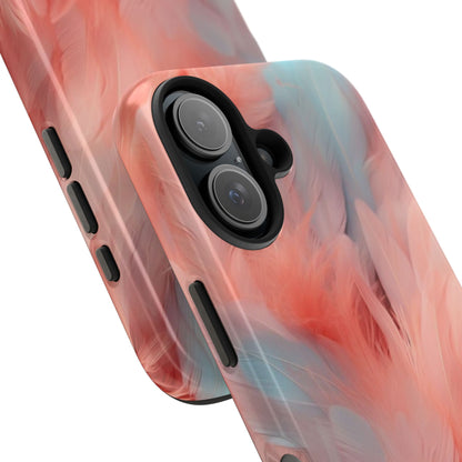 "Rebranding Into A New Badder Bitch!" ~ Pink/Baby Blue Feathered Tough Phone Cases