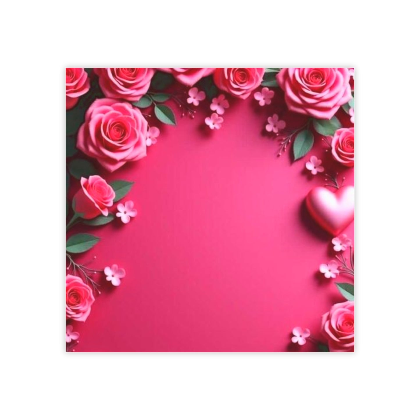 Valentine's Day Pink roses Post-it® Note Pads