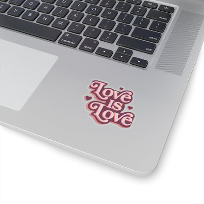 Love Is Love Kiss-Cut Stickers