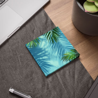 Tropical Palm Leaf Post-it® Note Pads | Summer Office Supplies, Cute Study Accessories, Gift for Students and Teachers, Planner Stickies