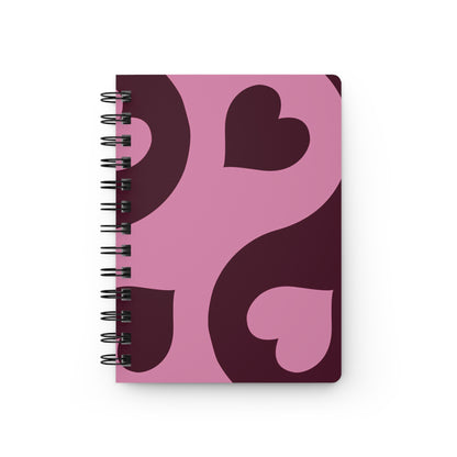 Charming Heart Design Journal, Perfect Gift for Lovers, Unique Notebook for Notes, Sketching, Journaling, Valentine's Day