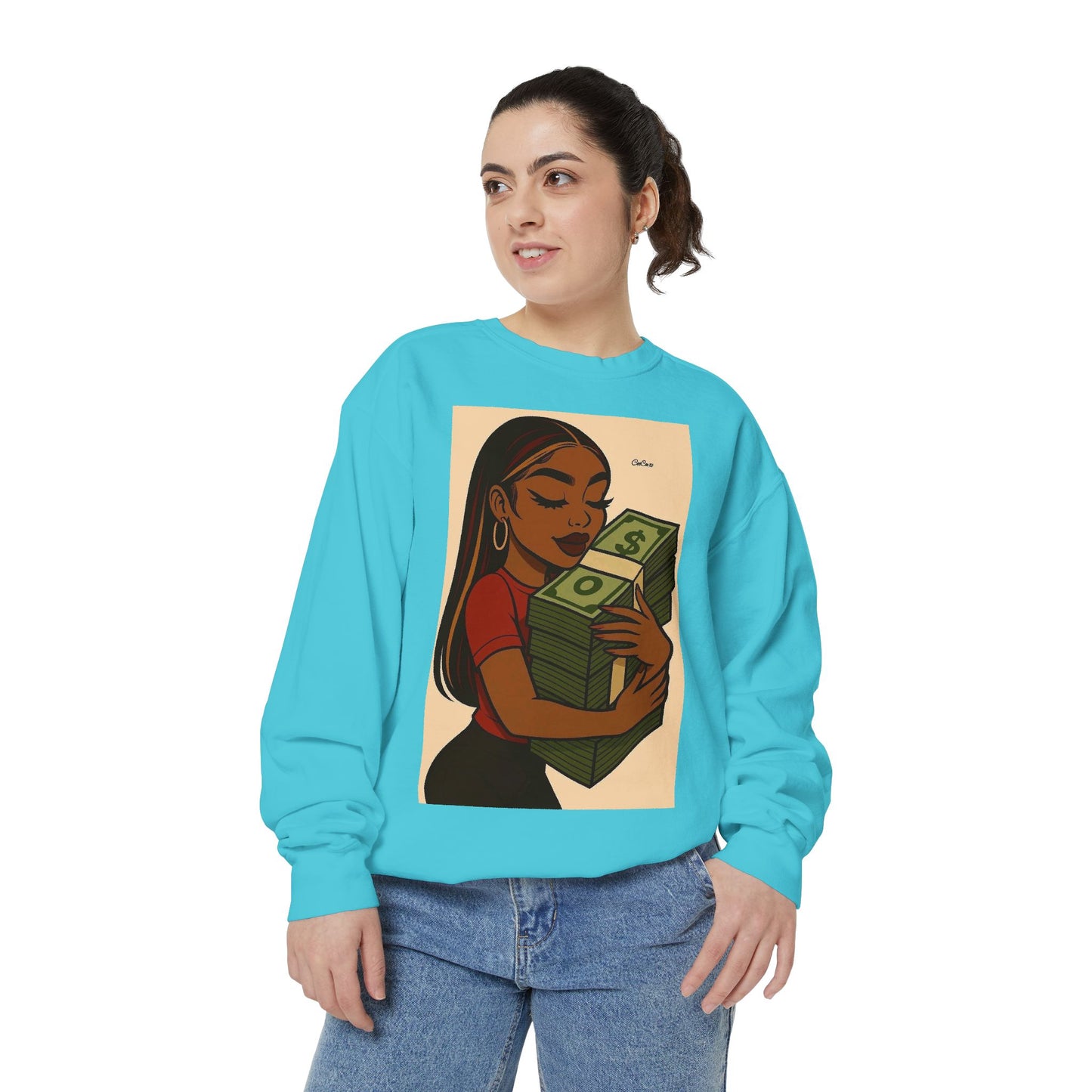 Unisex Garment-Dyed Sweatshirt