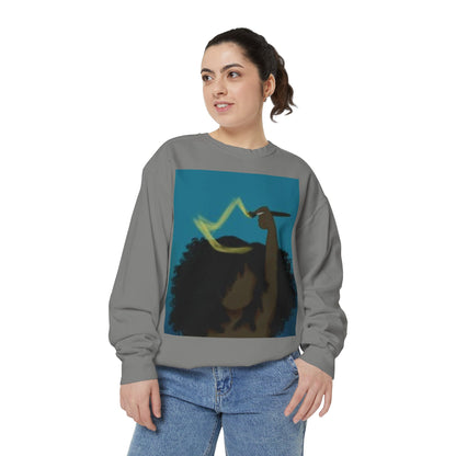 Empowered Goddess Sweatshirt, Cozy Fashion, Gift for Her, Inspirational Apparel, Self-Love, Everyday Wear, Festival Gear