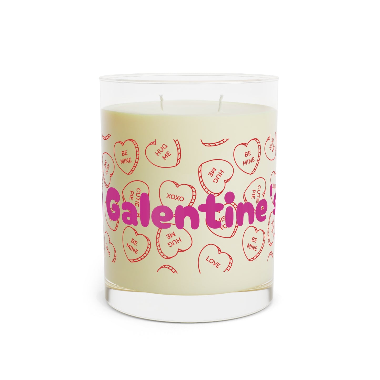 Happy Galentine's Day Scented Candle - Full Glass, 11oz