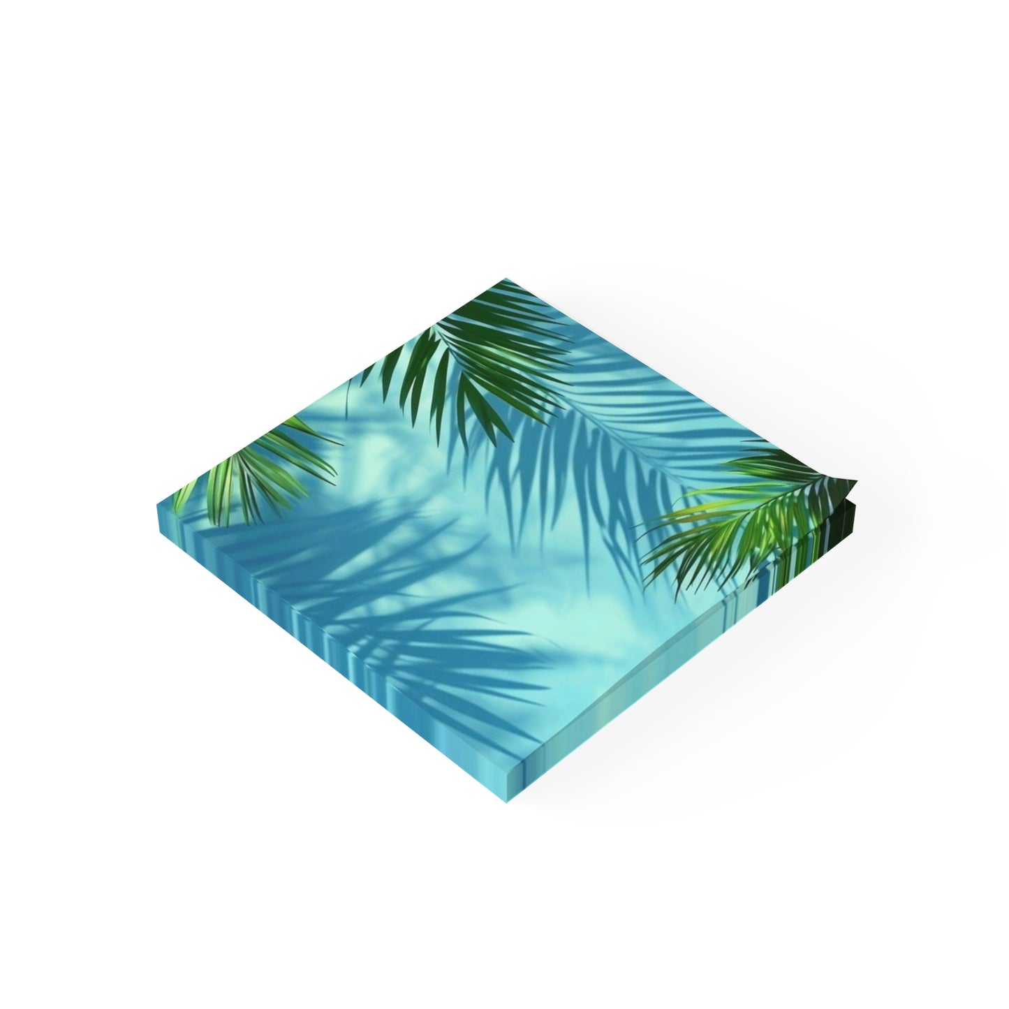 Tropical Palm Leaf Post-it® Note Pads | Summer Office Supplies, Cute Study Accessories, Gift for Students and Teachers, Planner Stickies