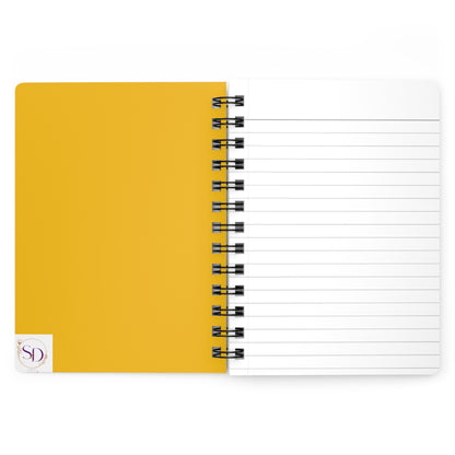 So I'mma Only Get Finer~ Spiral Bound Journal - Motivational Notebook, Inspirational Gift, Floral Design, Writing Journal, Self-Care,