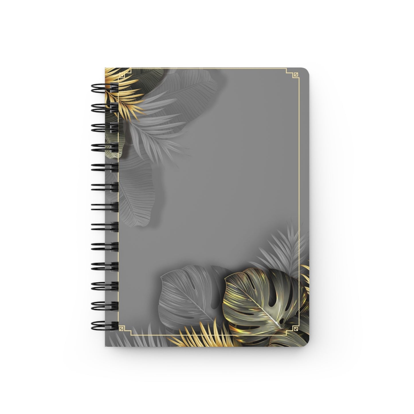 Tropical Leaves Spiral Bound Journal | Botanical Notebook, Gift for Nature Lovers, Travel Journal, Writing Diary, Eco-Friendly Stationery