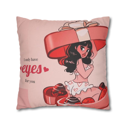 Naughty Girl Valentine's Day Pillowcase