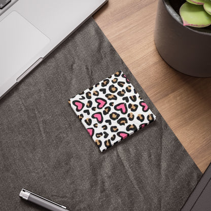 Pink Cheetah Print Post-it® Note Pads