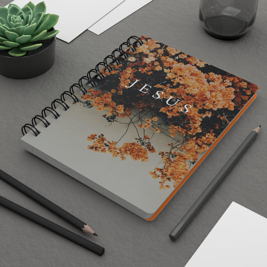 Inspirational Spiral Bound Journal with Floral Design - Great for Daily Journaling, Prayer, Gratitude, Gifts, or Creative Writing