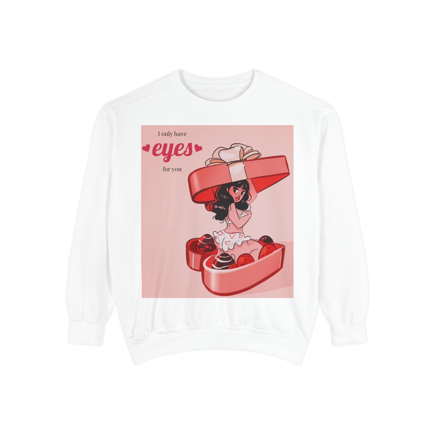 Naughty Girl Valentine's Day Sweatshirt