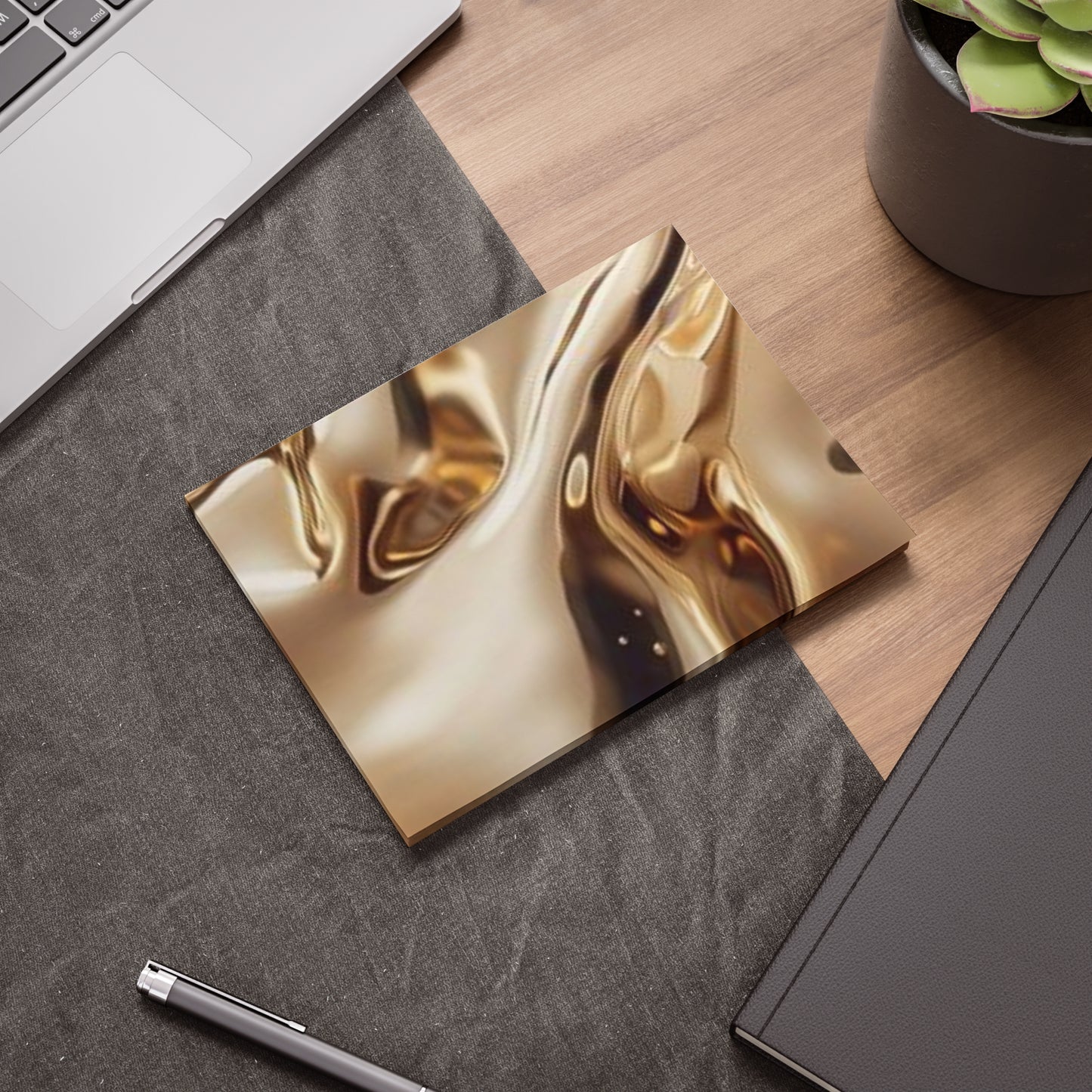 Gold Post-it® Note Pads