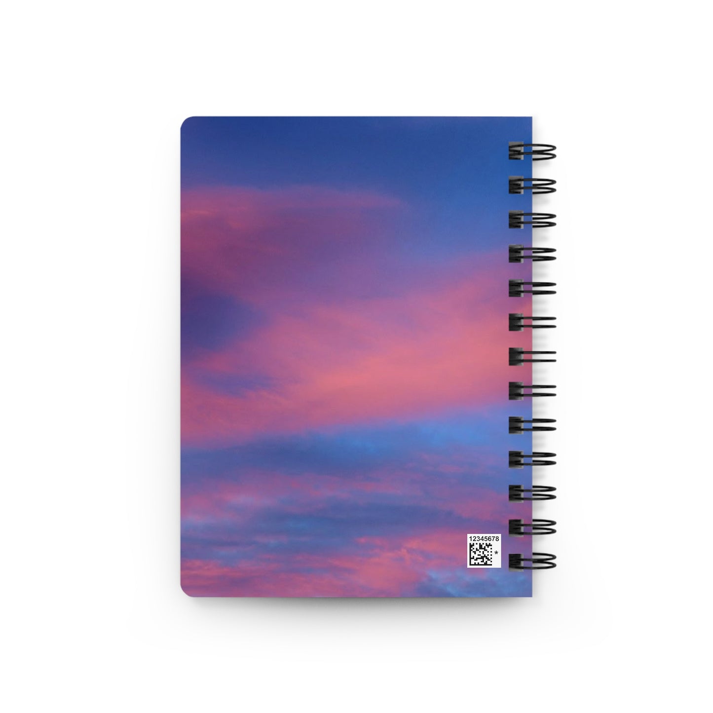 Live in the Moment Spiral Bound Journal ~ Inspirational Gift, Travel Journal, Daily Planner, Eco-Friendly Notepad, Self-Care Diary,