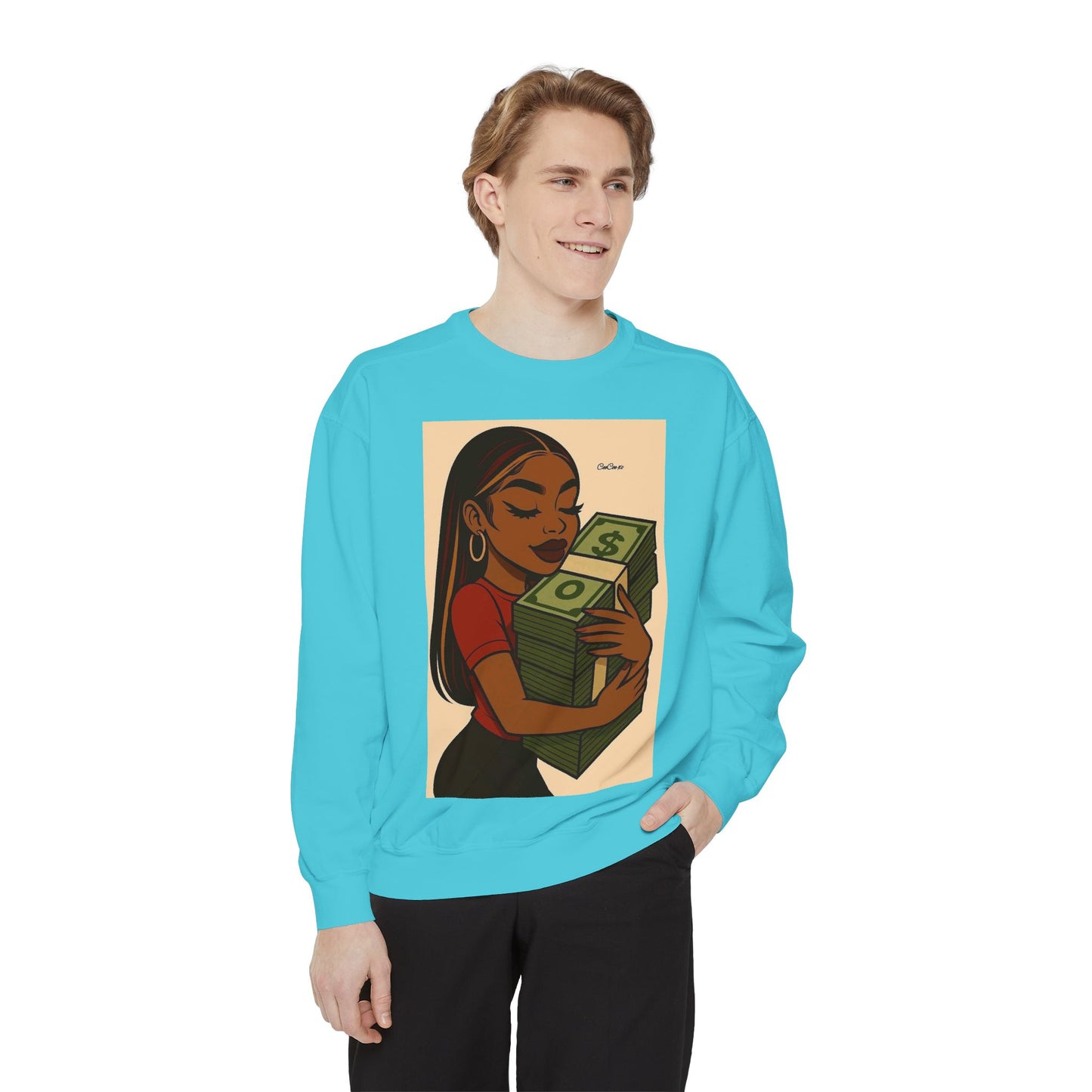 Unisex Garment-Dyed Sweatshirt