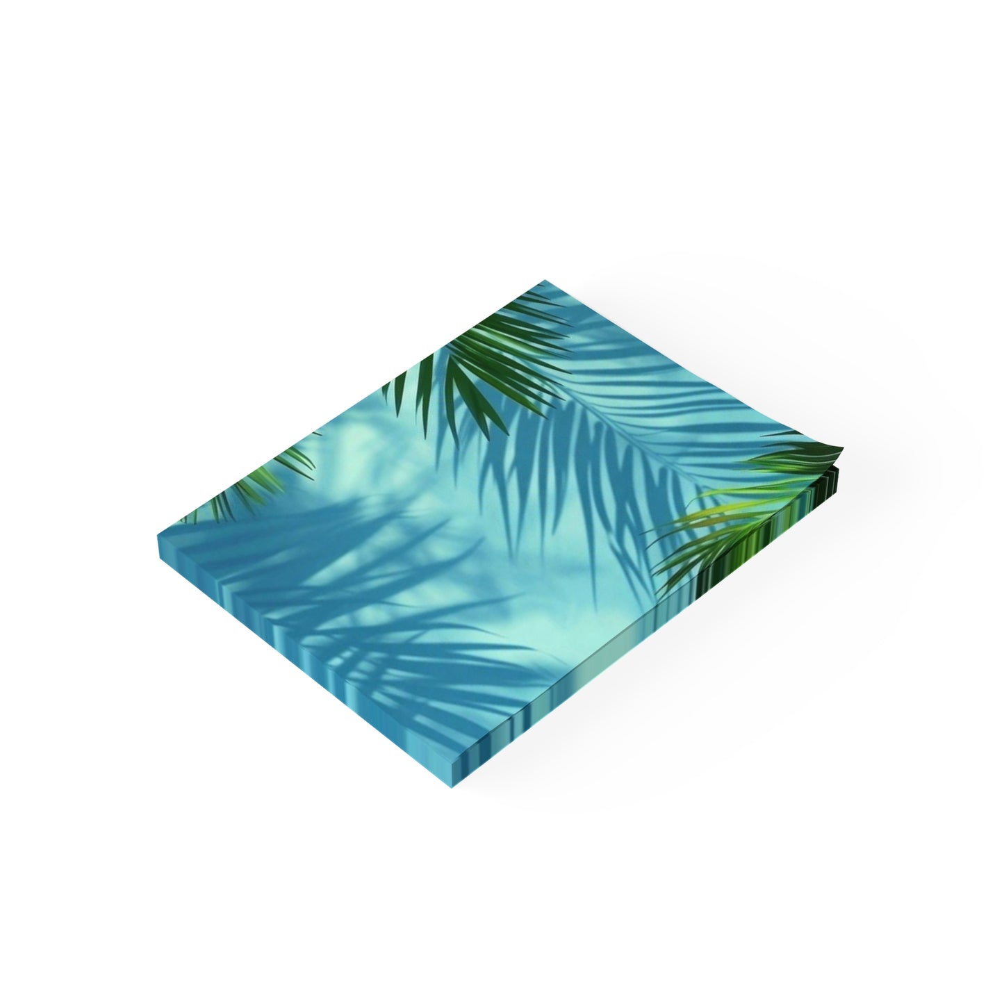 Tropical Palm Leaf Post-it® Note Pads | Summer Office Supplies, Cute Study Accessories, Gift for Students and Teachers, Planner Stickies