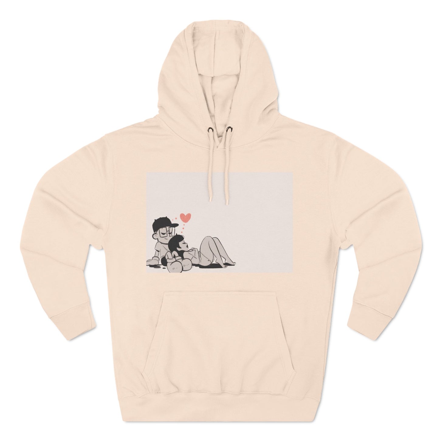 "Can We Talk For a Minute?..~ Three-Panel Fleece Hoodie